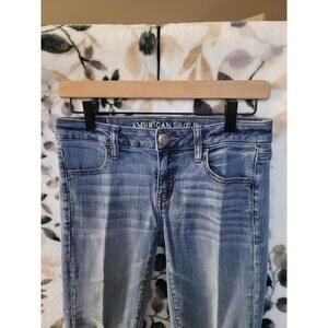 American Eagle stretch super skinny jegging jeans